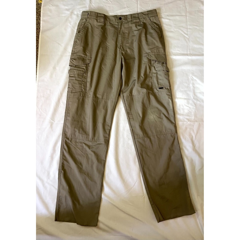 Tru Spec Military Utility Tactical Cargo Pants Mens 40 Khaki Ripstop Hiking